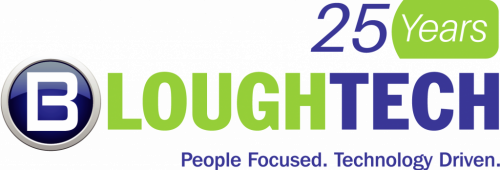 Blough Tech logo 25 years