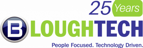 Blough Tech logo 25 years Blough Tech logo 25 years